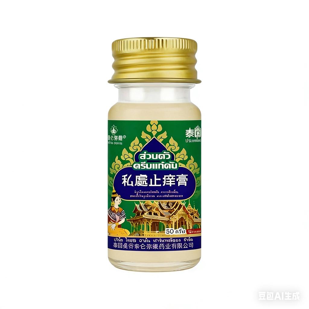 Private itching first aid cream, instant itching, antibacterial and anti-inflammatory