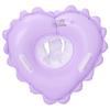Heart Shape Baby Swim Ring Tube with Handle & Safety Seat Baby Swimming Float Leakproof Pool Floats Toys for Beach Party