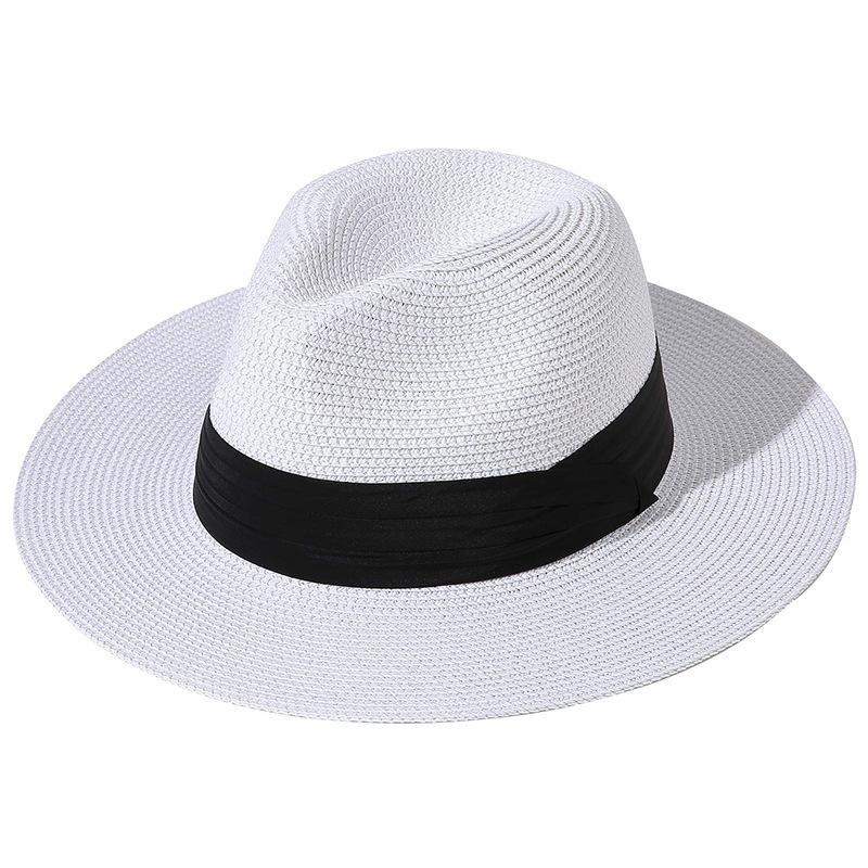 High Quality Panama Straw Hat, Liu Yifei Hat, Sun Protection and UV Protection Straw Hat Women's Fashion Beach Tide