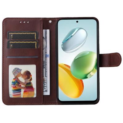 For Honor Play 60 Plus 5G Case Calf Texture Leather Phone Wallet Cover