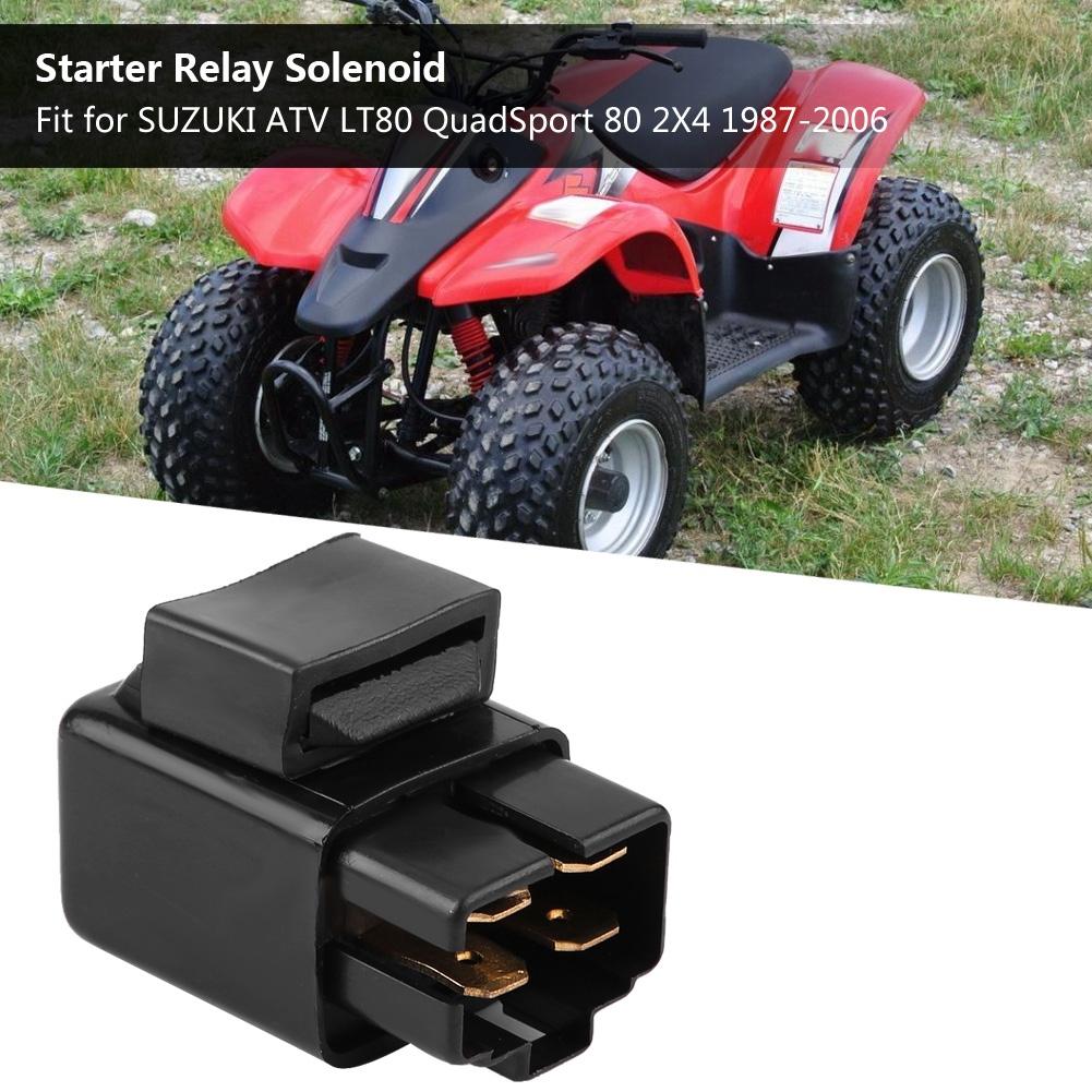 Starter Relay Solenoid for SUZUKI ATV LT80 QuadSport 80 2X4 1987 2006 ER2287RE146DM