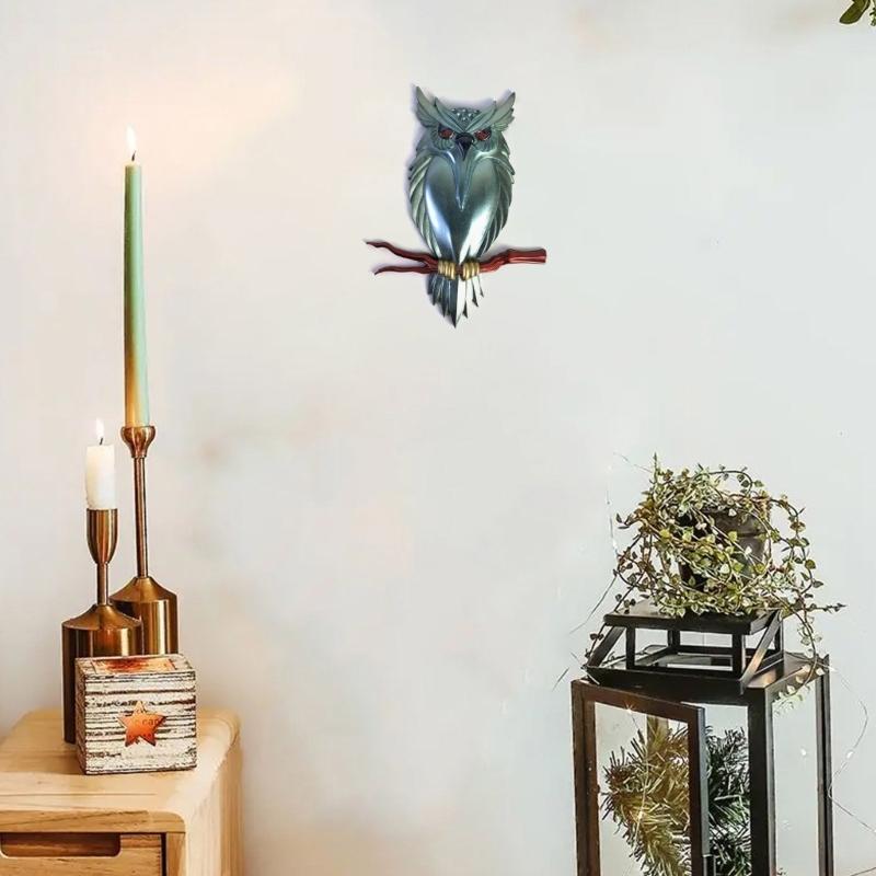 Creative and Stunning Owl Statues Expory Resin Moulds Reusable Silicone Mold Transparent/Blue Resin Mold for Gift Making