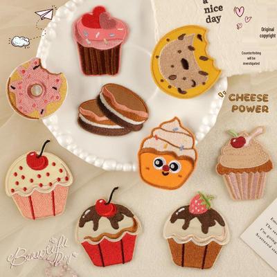 Original Self-Adhesive Embroidery Patch for Clothes, Bags, or Crafts