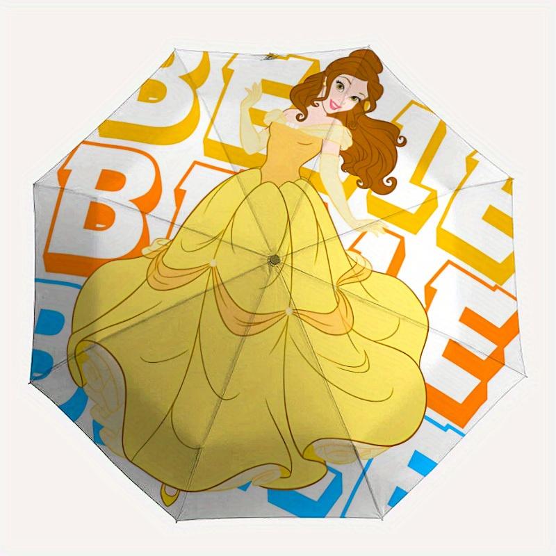 

1pc Belle, Princess Automatic Open/close, All-Season Portable Folding Umbrella, Perfect Gift for Friends , Sturdy Ribs yy250808002