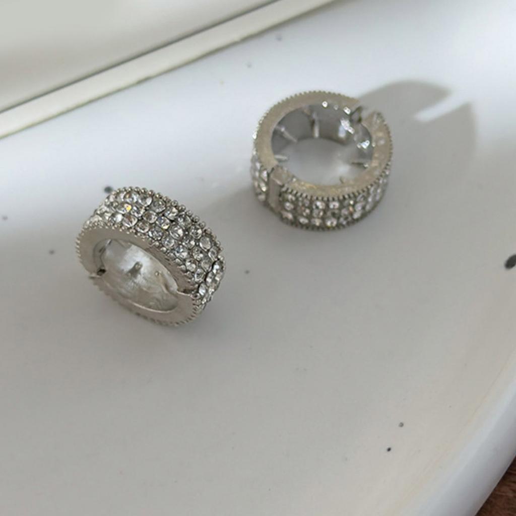 Luxurious Blingbling Hair Rings Eye-catching Headwear Christmas Party Photo Props Women Headwear Cosplay Accessories