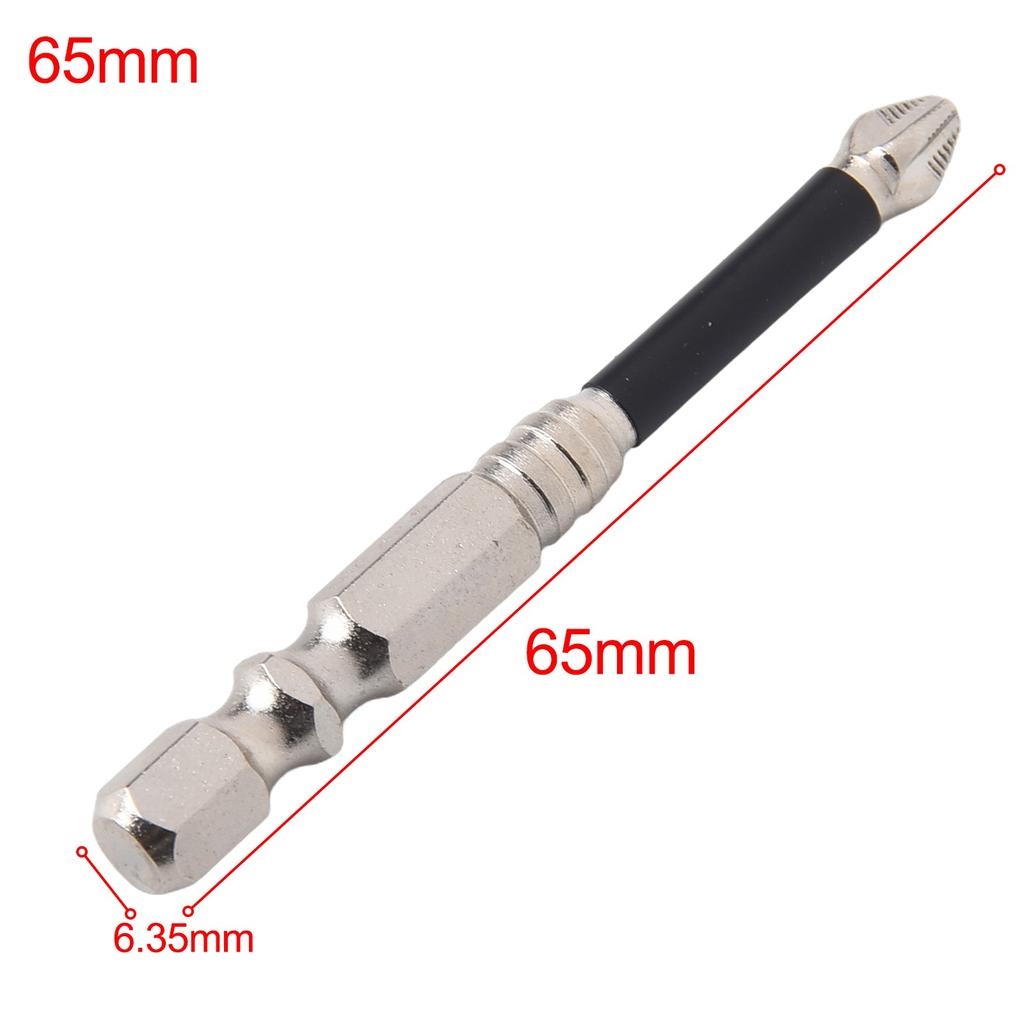 High Performance Magnetic Screwdriver Bit Long Drill Bits PH2 Alloy Steel