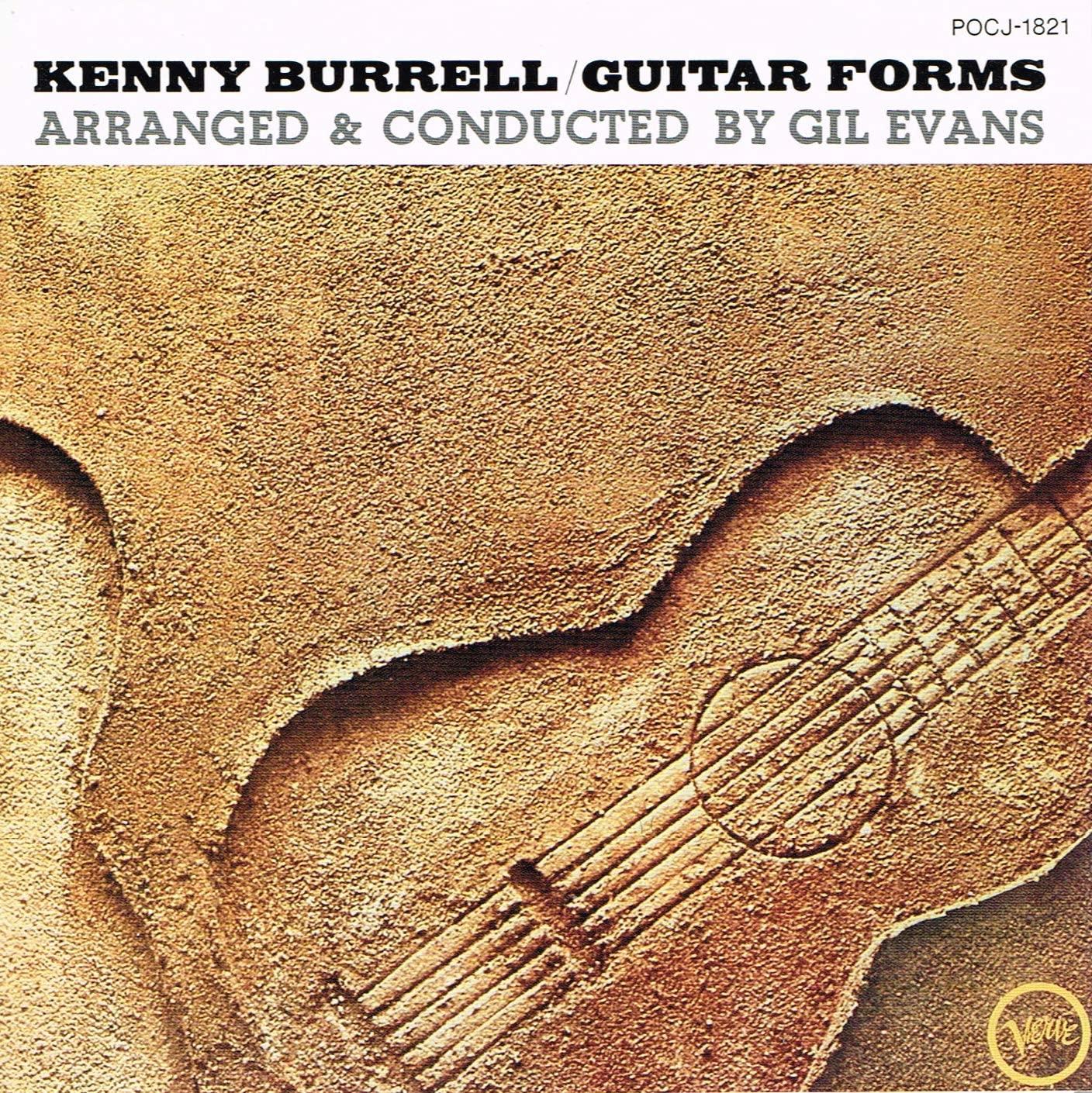 

CD KENNY BURRELL - Guitar Forms POCJ1821 Verve Records 1990 Japan ObiJazz Used