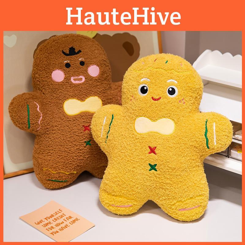 Cartoon Tree Christmas Gingerbread Man Apple Plush Toy Girl Sofa Gift Decoration