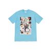 SS20 Week 1 Naomi Tee Character Printing Short Sleeve Unisex Blue Men's SUP-SS20-302