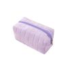 High-End Large Capacity Plaid Corduroy Decompression Makeup & Travel Wash Bag