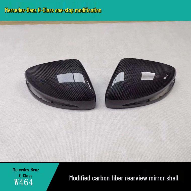 Pokrywy lusterek bocznych z włókna węglowego do modeli Mercedes-Benz W464 G500/G350/G550/G63