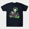 Asian Size Men Black Print T-shirt Loki'D No-Cut Heat Transfer Print Cotton Tshirt