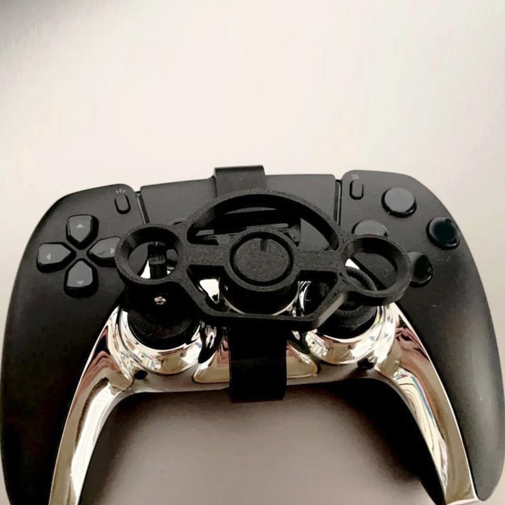 Racing Game Wheel Controller Steering Wheel Controller Replacement Racing Wheel Grip for Slim Controller