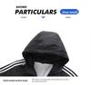 Men’s Autumn Hooded Top: Trendy Loose-Fit Three-Stripe Sports Jacket