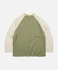 FRIZMWORKS Color Block Raglan Tee _ Olive