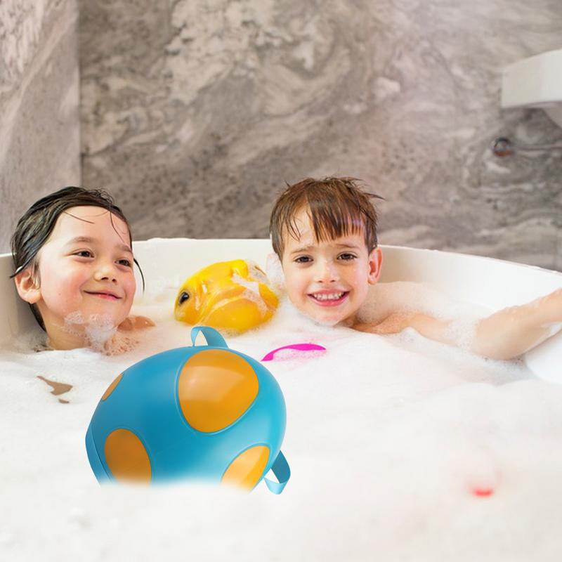 Bathtub Toys Organizer Box Children Shower Bathtub Toys Storage Box Quick-Dry Shower Bathtub Toy Holder Large Capacity