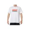 Nike Alphabet Brand Logo Print Short Sleeve T-Shirt Men Tops White FD1287-100