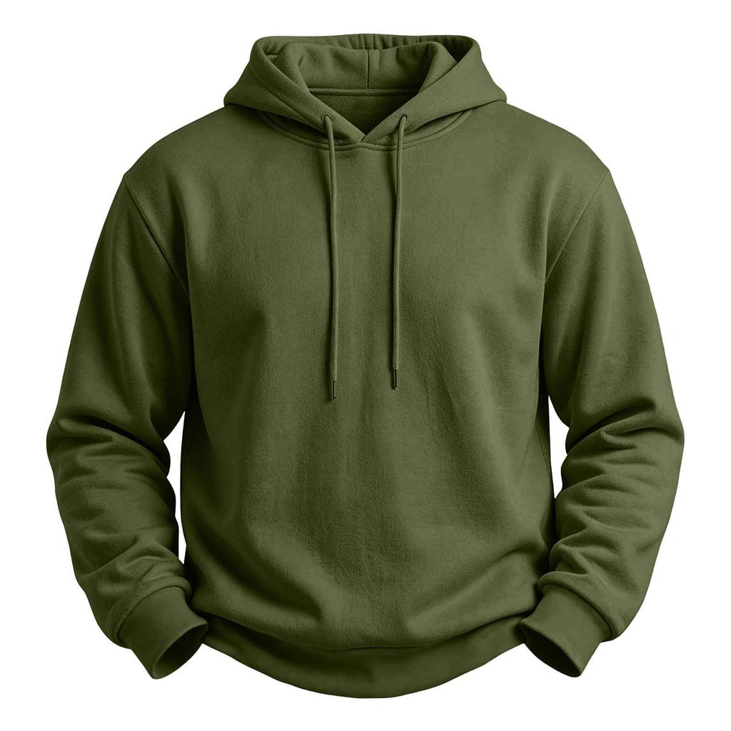 Men's Casual Long Sleeve Pullover Hoodie Athletic Sweatshirt for Everyday Wear