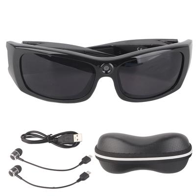 Kamera-Headset-Brille Bluetooth 1080p Polarisierte Linse Unterstützung Anrufen Video Musik Sonnenbrille für