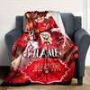 Hazbin Hotel Customizable Name Flannel Blanket Comfortable All Seasons Suitable For Sofas Beds Travel Camping Office Decoration Perfect Gift For