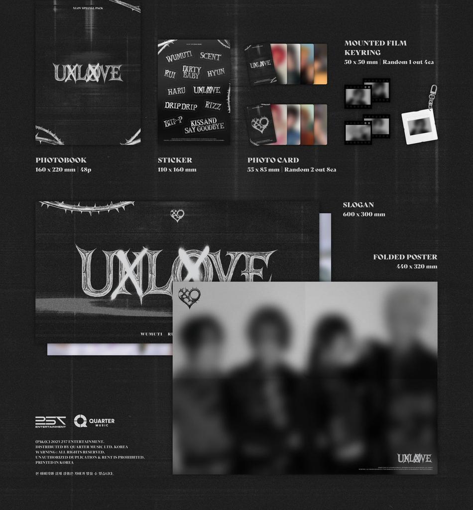 (Special Pack) XLOV [UXLXVE] 1st Mini Album
