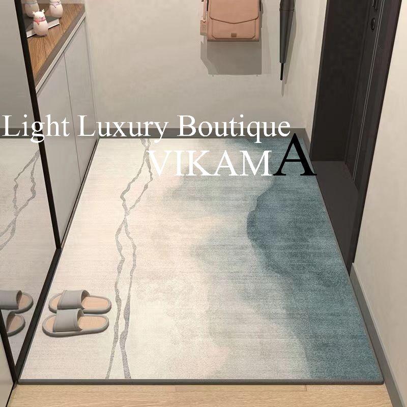 Crystal Velvet Modern Fashion Simple Carpet Living Room Bedroom Bedside Carpet Anti-slip Dirty Resistant Washable Rug