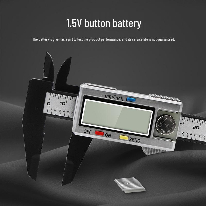Digital Vernier Caliper 0-150mm High-Strength Plastic Measuring Tool