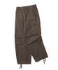 BIG UNION Pleated Cargo Pants (Ct) / Brown