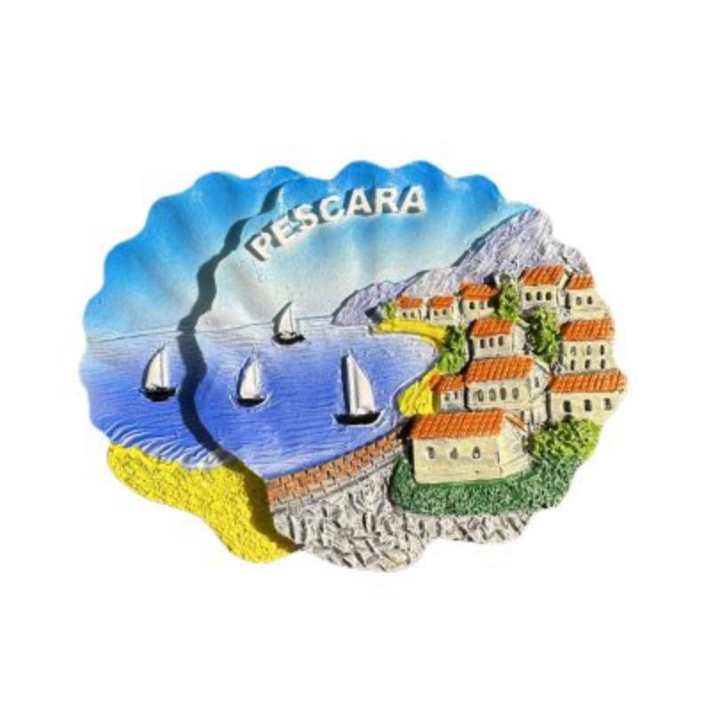 Mezinárodní kolekce pryskyřičných magnetů na lednici: Maďarsko, Dubaj, Thajsko, Polsko, Egypt, Itálie, Austrálie, Německo, Španělsko, Belgie