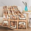 Verschiedene Größen Capybara Cartoon Decke Warm Weich Flauschig Überwurf King Size Luxus Überwurf Kinder Erwachsener Bett Sofa Decke Reise Überwurf
