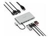Hub USB - Kensington - K33853WW - USB-C - 10 Gbit/s - Compatible MicroSD