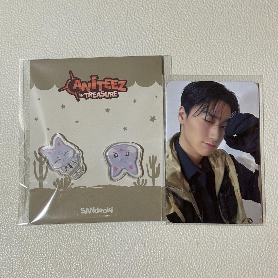 

[USED] Cheapest! ATEEZ ANITEEZ Stikon trading cassette sun