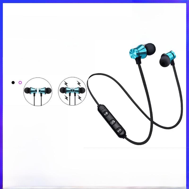 

XT11 Magnetic Bluetooth Sports In-ear Neckband Wireless Headset Gift XT11 Black - Bare