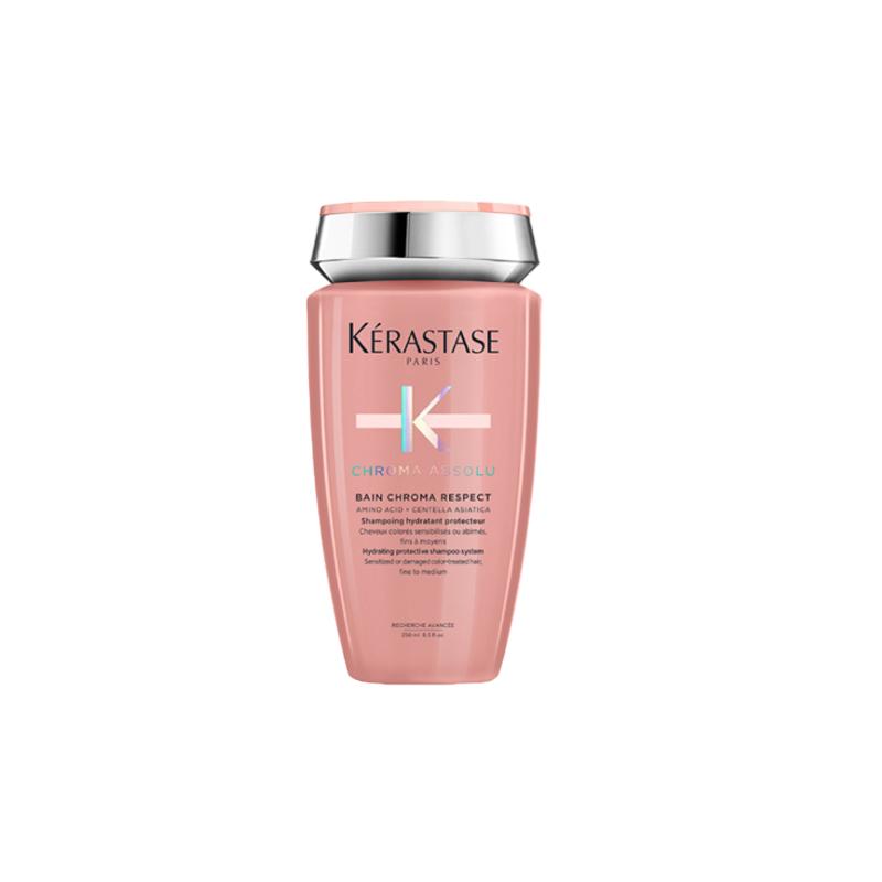 Kerastase Bright Color Shampoo, Moisturizing, Color Protecting and Cleaning After Dyeing, Soap Fragrance /// Opaque Shampoo 250ml коричневый