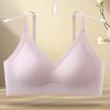 Seamless Wireless Sports Bra for Women - Jelly Strip Support, Anti-Sag, Beautiful Back
