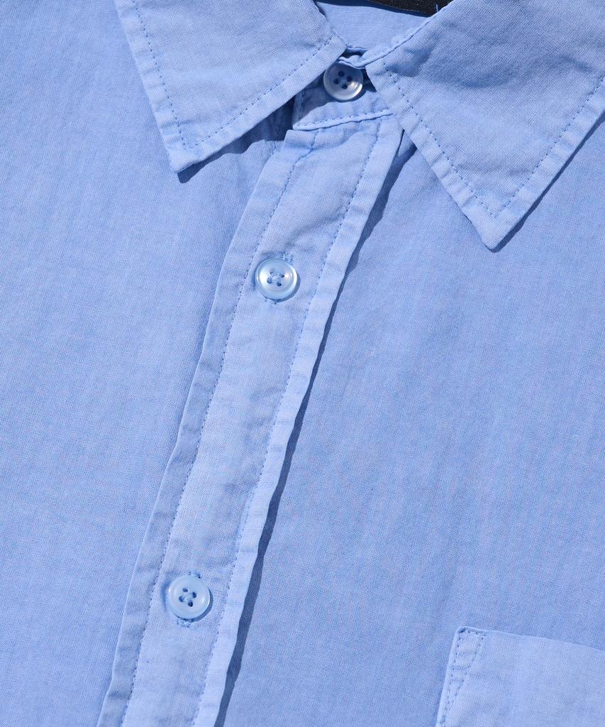 CARGOBROS Cb Pigment Short Sleeve Shirt (Blue)