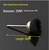 3mm T-Handle Electric Steel Wire Brush for Rust Removal - Copper & Nylon Brush Wheel for Metal Cleaning