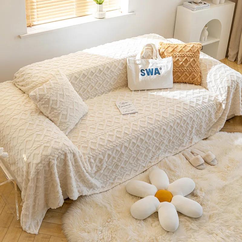 Плюшевый чехол для дивана — фото 10