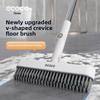 Bathroom Floor Brush Bathroom Toilet Cleaning Brush Hard Bristle Long Handle Crevice Brush Wall Brush Tile Floor Brush Creative Liquid Dispensing