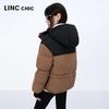 Jinyujie Women's Printed Lightweight Down Jacket