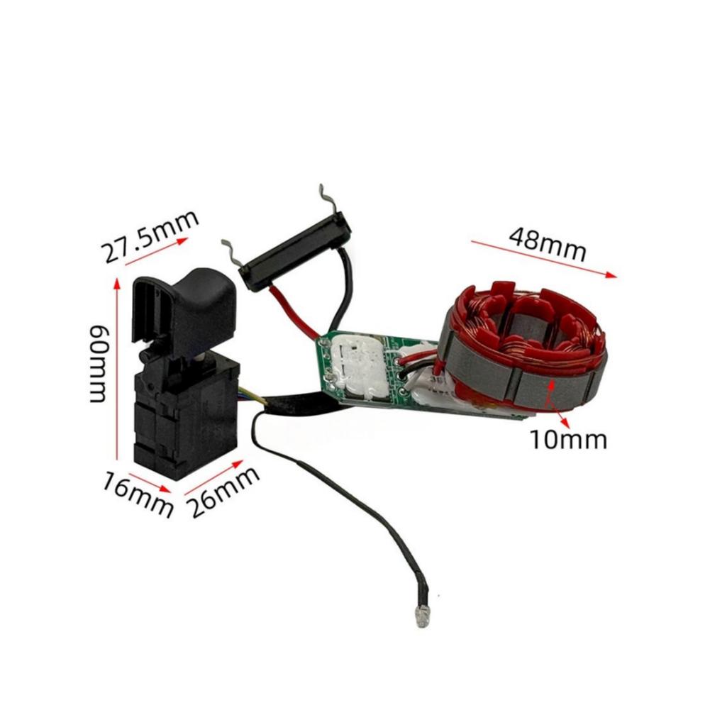 Schaltereinheit Hocheffizient Intelligente Steuerung 16,8 V Bürstenloser Motor Stator & Schalter Für 16,8 V Lithium-Ionen-Bohrer Elektrowerkzeuge