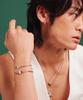 Valik [925 Silver] No.05 Signature Two-Way Toggle Bar Chain Bracelet [S]