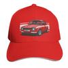 The Iconic Mexico MK with White Stripes Baseball Cap Fun Hats Rugby Fishing Cap Unisex Womens