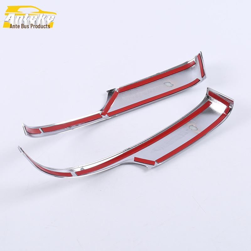 Prado Rearview Mirror Trim Cover: Bright Strip Exterior Accessory