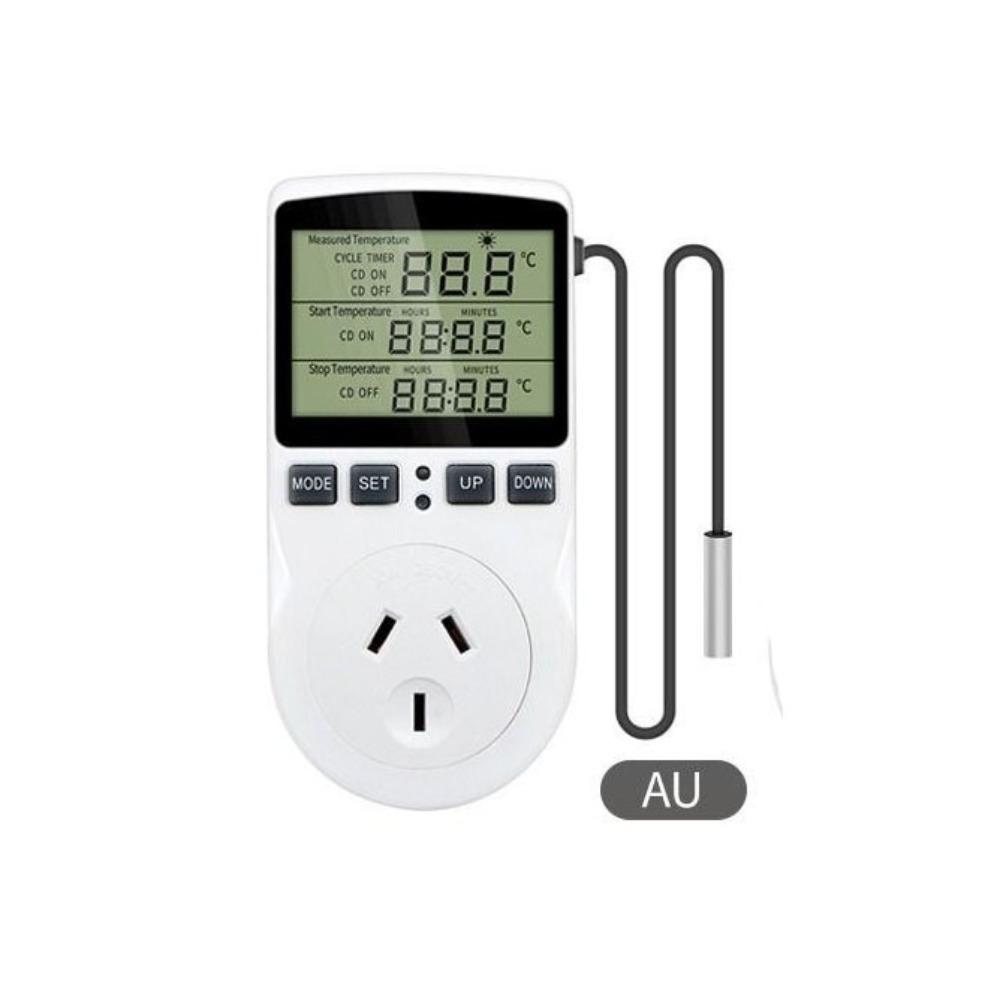 Timer Switch Digital Thermostat Digital Display Temperature Controller Temperature Regulation