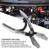 Car Repair Tool 8/10/12 Inch 3Pcs Universal Automatic Locking Length Hose Pinch Off Pliers Flat Mouth Oil Pipe Sealing Pliers