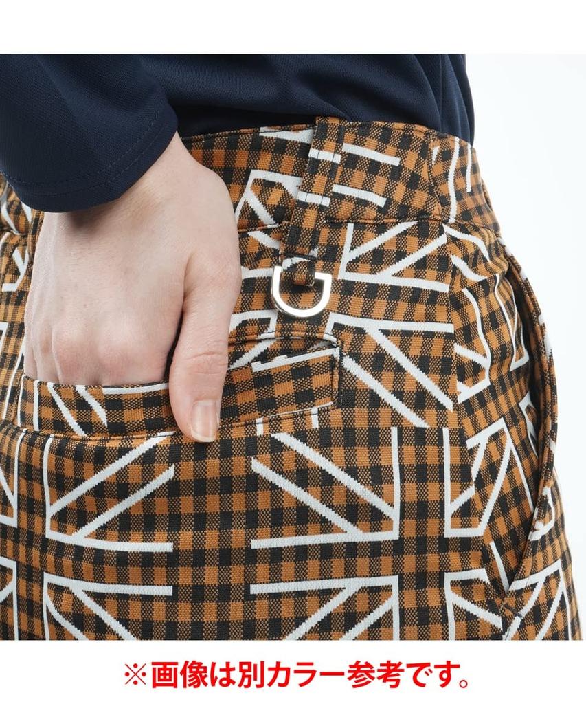 Admiral Golf Women's UJ Check Box Pleated Tennis Skirt, Size ADLA271, 00WHT, Size L