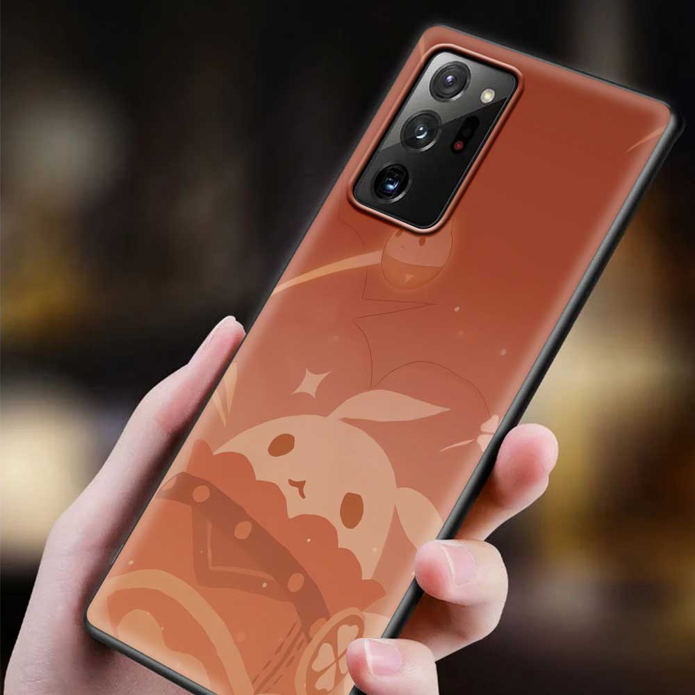 Ochranné pouzdro na telefon Genshin Impact Icon pro Samsung Galaxy S22 5G S21 Ultra S20 S10 S9 Plus S10E S8 S7 Edge