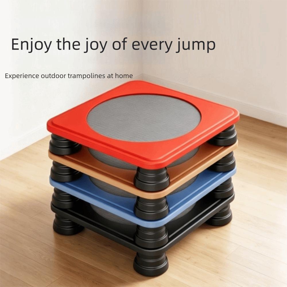 Estrutura Segura Trampolim Fitness Infantil Trampolim Durável para Interior Tapete Elástico Exercício E Diversão