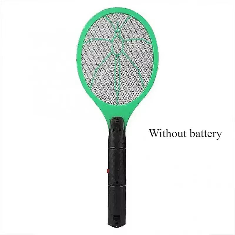 Battery Powered Electric Mosquito Swatter 3 Layer Safety Mesh Fly Killer Rechargeable Bug Zapper for Home Use